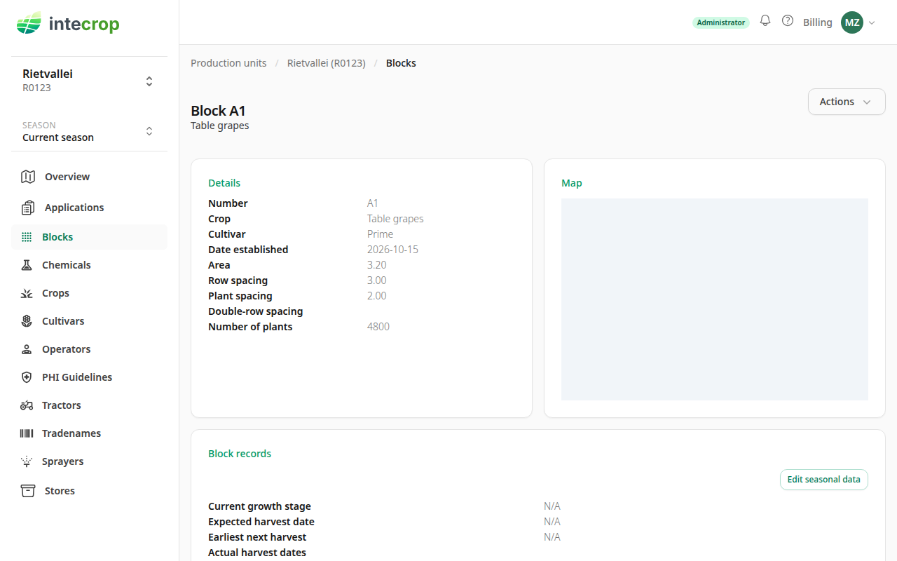 The new block